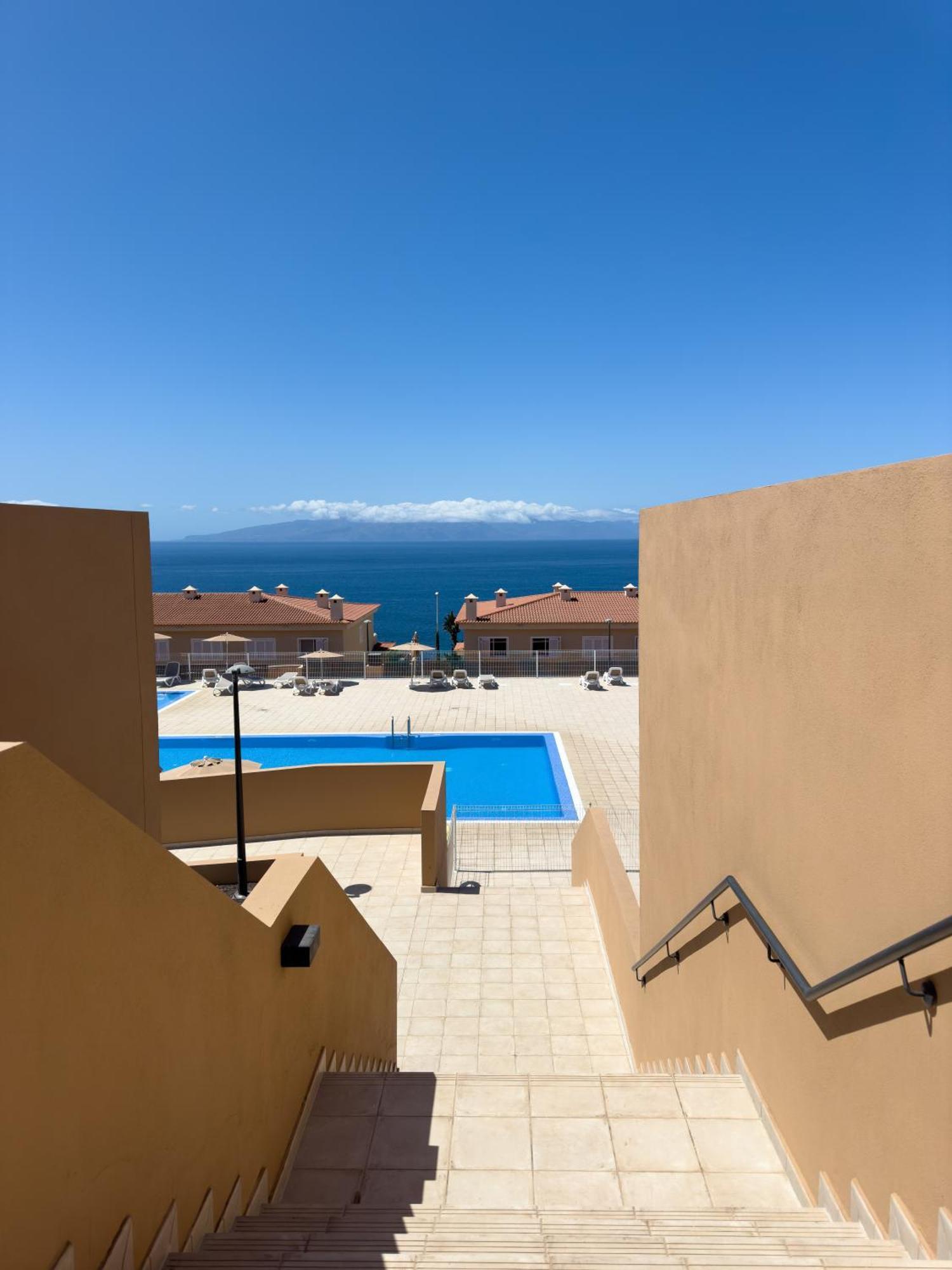 Luna - Ac, 2 Pools, Panoramic Ocean, Private Garage, Fibre Net Puerto de Santiago  Bagian luar foto