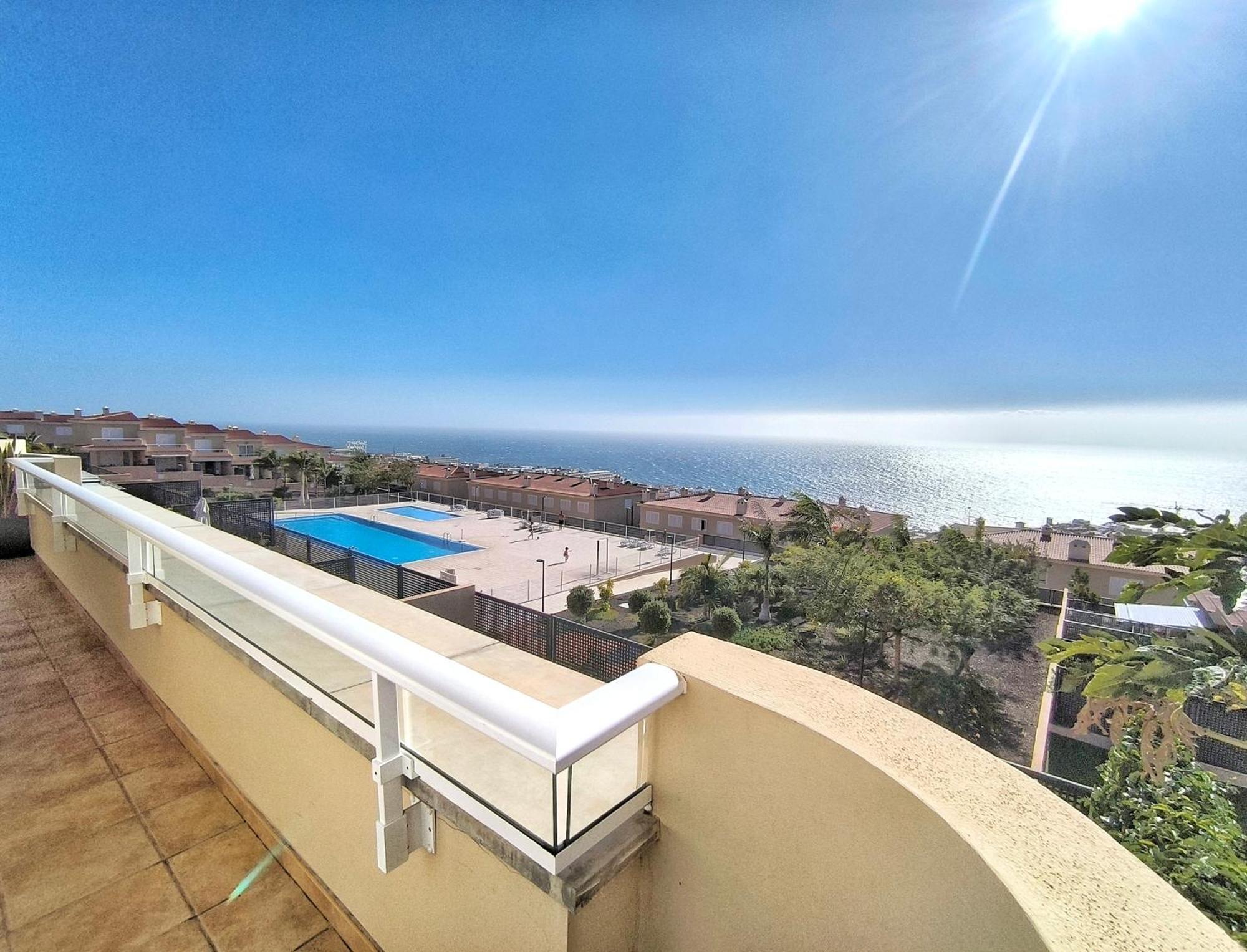 Luna - Ac, 2 Pools, Panoramic Ocean, Private Garage, Fibre Net Puerto de Santiago  Bagian luar foto